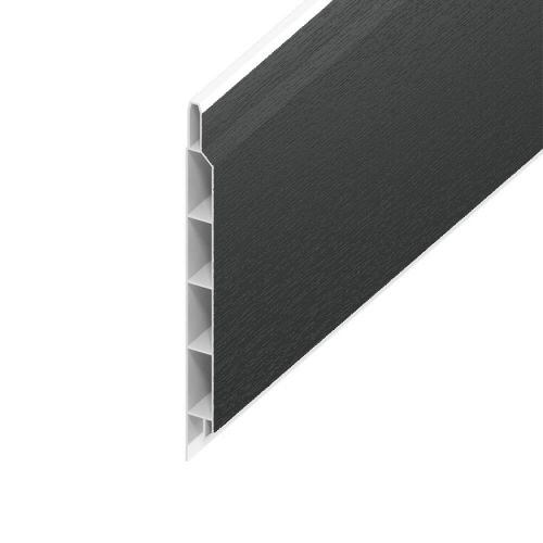 Hollow UPVC Soffit Board - Anthracite Grey (5m)