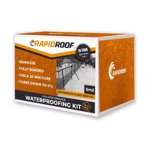 RapidRoof Roof Waterproofing and Anti-Skid Kit