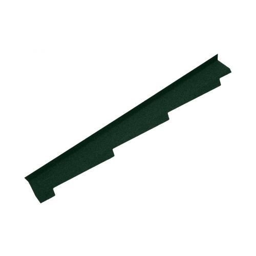 Britmet - Left Hand Side Wall Flashing - Tartan Green (1250mm)