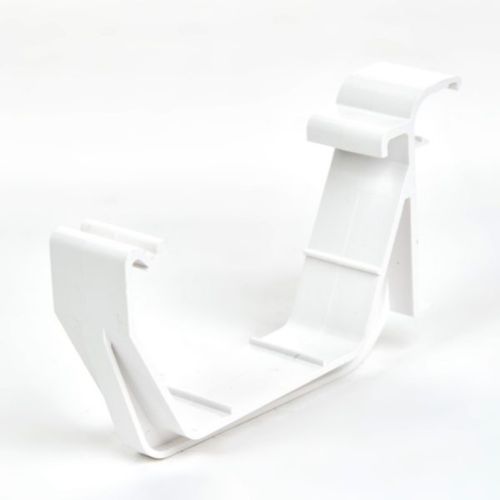 Storm PVC Clip-In Gutter Bracket - White