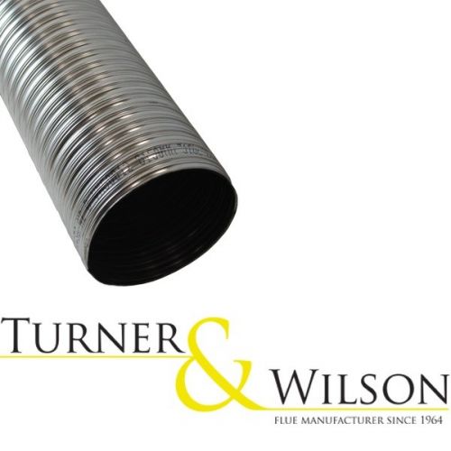 Turner & Wilson Flue/Chimney Liner - 316 Grade Stainless Steel - Per Linear Meter