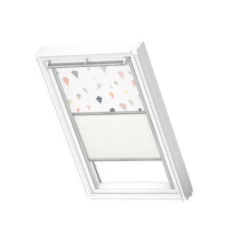 VELUX DFD Manual Duo Blackout/Translucent Roller Blind - Childrens Collection