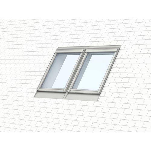 VELUX EKN S0021E Coupled Combination Recessed Slate Flashing with 100mm Gap