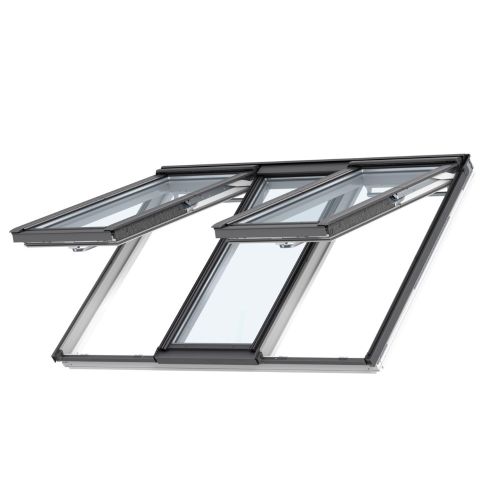 VELUX GPLS FFKF08 3-in-1 Manual Top Hung Roof Window - 188x140cm