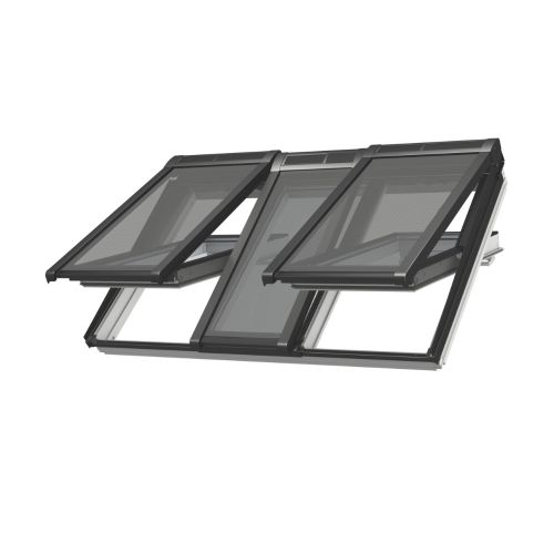 VELUX MSLS Solar Anti-Heat Awning Blind for GGLS 3-in-1 Roof Windows - Black