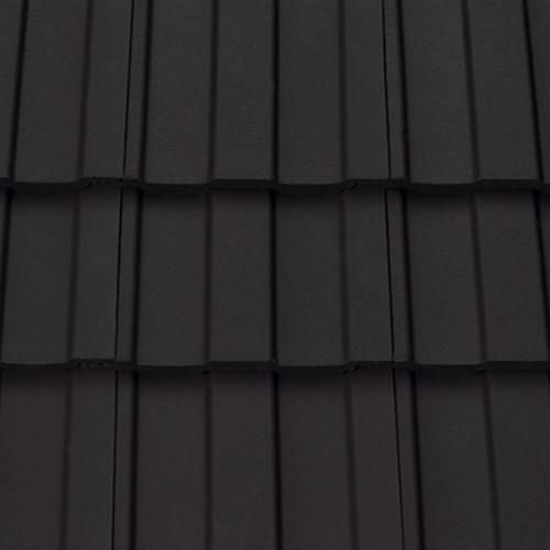 Sandtoft Lindum - Concrete Tile - Smooth Dark Grey
