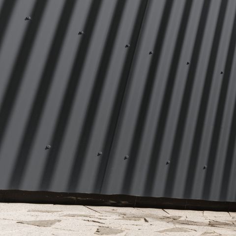 Steel Corrugated Roofing Sheet (13.5/3) - PVC Plastisol Coated - 0.5mm / 0.7mm