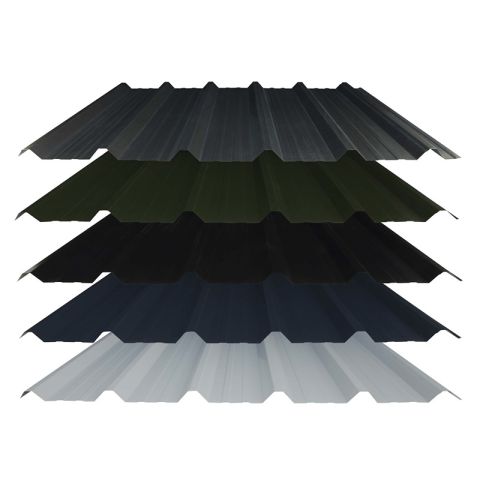 Steel Box Profile Roofing Sheet (32/1000) - Polyester Paint Coated - 0.5mm / 0.7mm