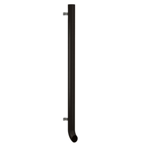 Lindab Guttering - Reinforced Pipe with Brackets and Shoe VUTK2 102mm