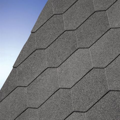 IKO Armourshield Hexagonal Roofing Shingles (2m2 Pack) IKO Armourshield Hexagonal Roofing Shingles (2m2 Pack)