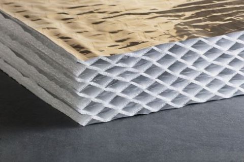 Actis Hybris - Reflective Multifoil Insulation Roll - 1200 x 1145mm Actis Hybris - Reflective Multifoil Insulation Roll - 1200 x 1145mm