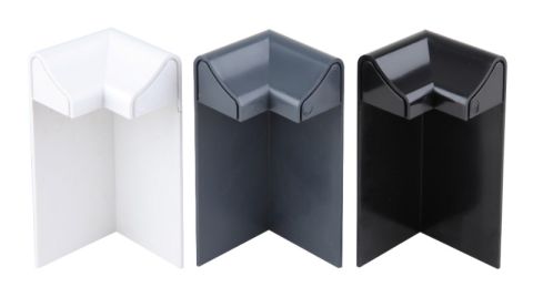 TRC Techno uPVC Edge Trim 90° External Corner