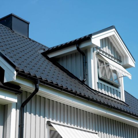 Lindab Steel Guttering - Drain Shoe