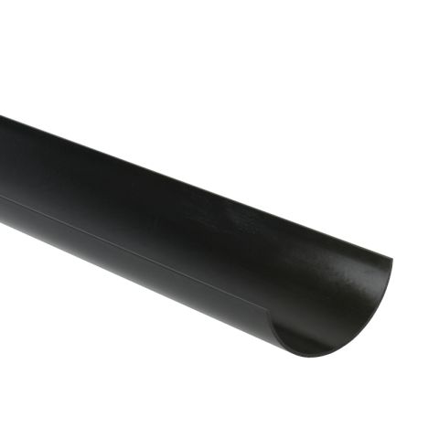 Brett Martin uPVC Roundstyle Gutter - 112mm - Black