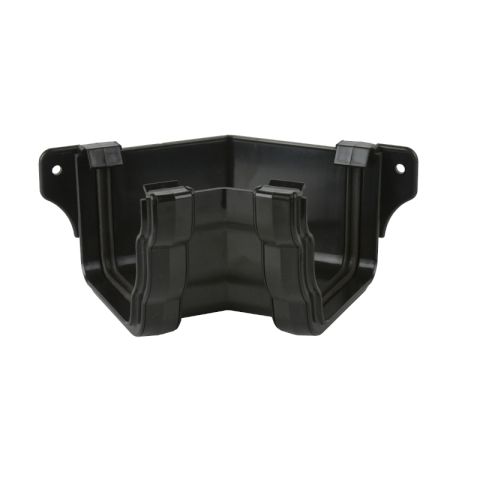 Brett Martin uPVC Prostyle Ogee Guttering Internal Angle - 106mm - Black