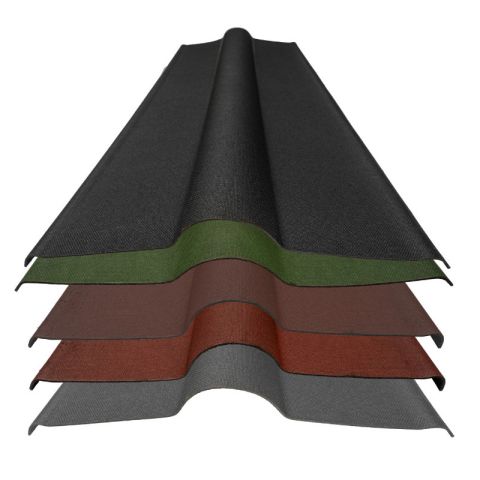 Onduline Bitumen Ridge - 1000mm x 420mm x 2.2mm