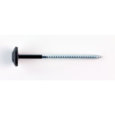 Onduline Corrugated Bitumen Roof Sheet Fixing Screws - 65mm x 16mm x 4.2mm - Black (Bag of 100)