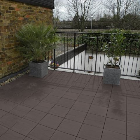 Castle Composites - Castile Riven GRC Promenade Tiles - 294mm x 294mm x 14mm