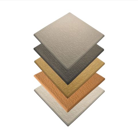 Castle Composites - Castile Striated Promenade Tiles - 297mm x 297mm x 12mm