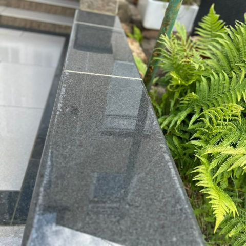 Castle Composites - Granite Coping Stone End Piece