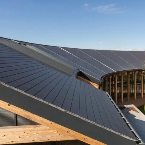 Cedral Rivendale Textured Fibre Cement Roof Slate - Blue/Black