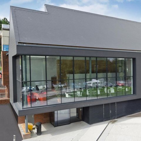 Cedral Thrutone Smooth Fibre Cement Roof Slate - Blue/Black
