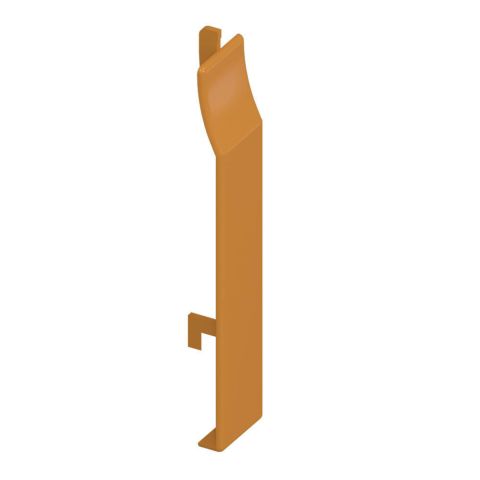 UPVC Shiplap Cladding - Butt Joint - Oak