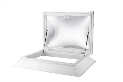 Coxdome Polycarbonate Rooftop Access Hatch with Upstand Coxdome Polycarbonate Rooftop Access Hatch with Upstand