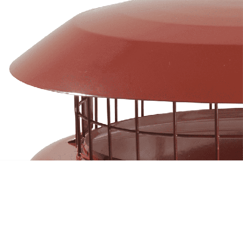 Econocowl - Stainless Steel Chimney Cowl for Solid Fuel - 150mm to 250mm