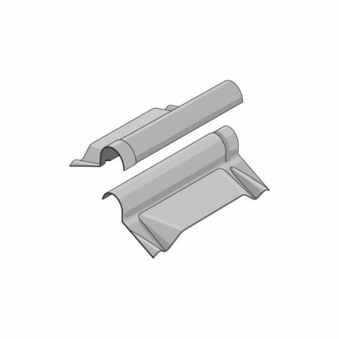 Eternit FarmTec Fibre Cement Two Piece Ventilated Ridge - 1130mm