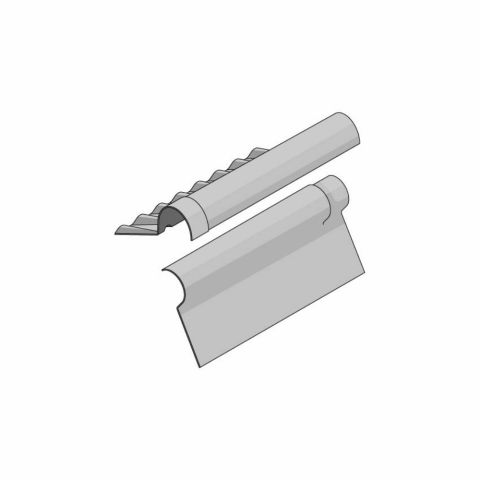 Eternit FarmTec Fibre Cement Two Piece North Light Ridge - 1130mm
