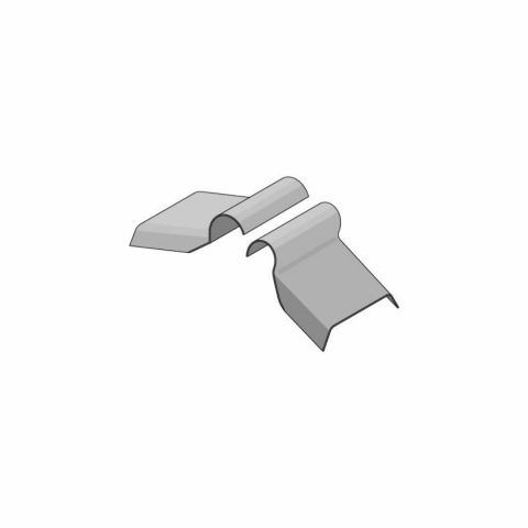 Eternit FarmTec Fibre Cement Movement Joint Two Piece Ridge - 330mm