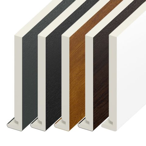 Standard UPVC Fascia Board - 5000mm x 18mm