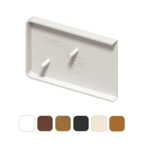 UPVC Fascia & Capping Board End Caps (Pack of 2)