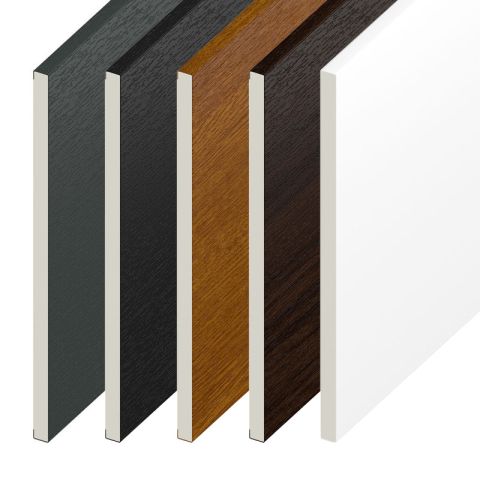 UPVC Flat Utility Soffit Board - 5000mm x 9mm UPVC Flat Utility Soffit Board - 5000mm x 9mm