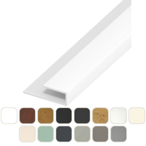 UPVC Soffit Board Wall Clip - 5000mm x 25mm UPVC Soffit Board Wall Clip - 5000mm x 25mm