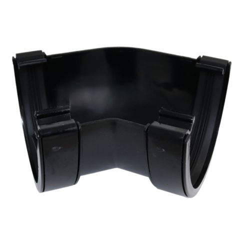 Aquaflow UPVC Universal XL Half Round Guttering Angle - 114mm x 71.5mm