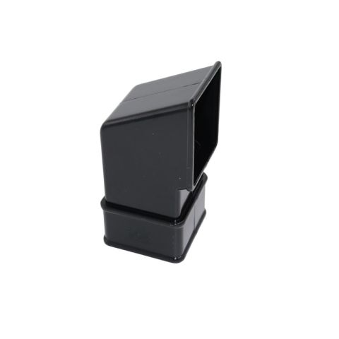 Aquaflow UPVC Squareline Guttering Downpipe Shoe - 65mm x 65mm Aquaflow UPVC Squareline Guttering Downpipe Shoe - 65mm x 65mm