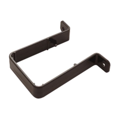 Aquaflow UPVC Squareline Guttering Single Fix Downpipe Clip - 65mm x 65mm Aquaflow UPVC Squareline Guttering Single Fix Downpipe Clip - 65mm x 65mm