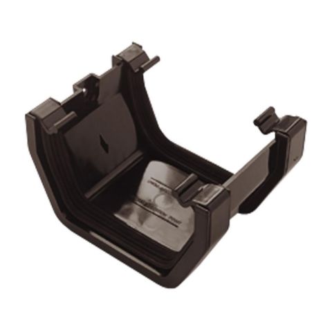 Aquaflow UPVC Squareline Guttering Union Bracket - 114mm x 59mm Aquaflow UPVC Squareline Guttering Union Bracket - 114mm x 59mm