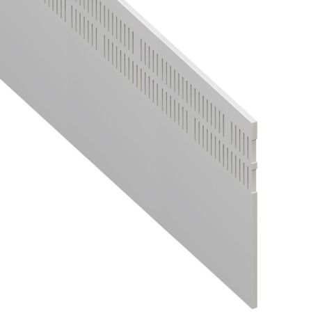 UPVC Double Vented Soffit Board - Flat 25mm Airspace - Smooth White (5000mm x 9mm) UPVC Double Vented Soffit Board - Flat 25mm Airspace - Smooth White (5000mm x 9mm)