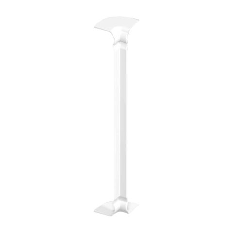 Ogee UPVC Fascia & Capping Board 90° Internal Corner Trim - Smooth White (350mm)