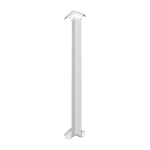 Bull-Nosed UPVC Fascia & Capping Board 90° Internal Corner Trim - Smooth White (350mm)