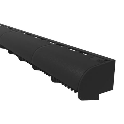 UPVC Over-Fascia Ventilator - Black (1000mm)