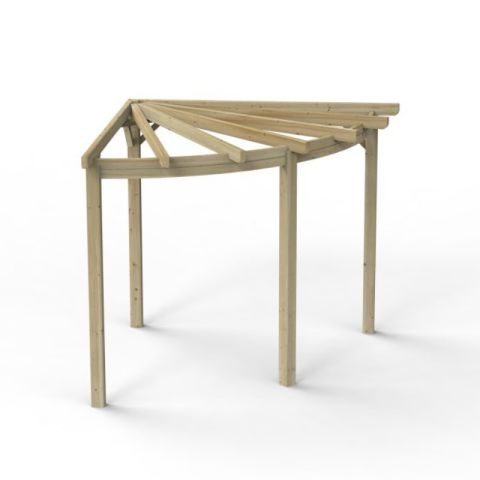 Forest Garden - Premium 90 Degree Radial Pergola
