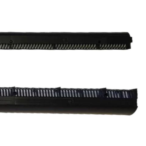 FIX-R Over Fascia Vent - 38mm x 20mm x 500mm - Black (Pack of 2)