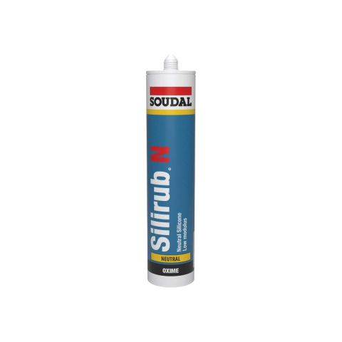 Soudal Silirub N Low Modulus Silicone Sealant - 300ml