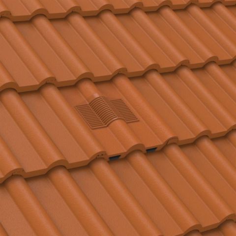 Manthorpe Double Roman Tile Vent - 418 x 328mm (Pack of 4)