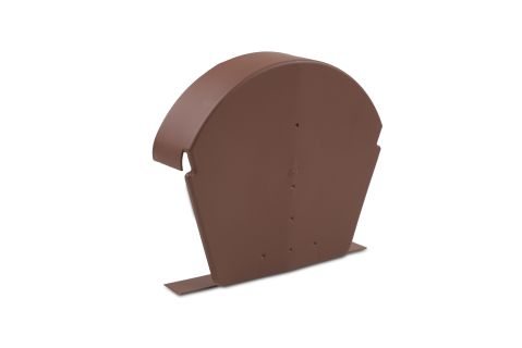Hambleside Danelaw - Dry Verge Half Round Ridge End Cap (Pack of 10)