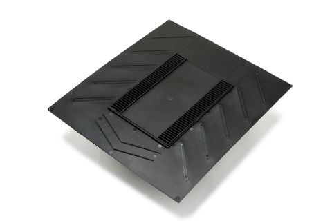 Hambleside Danelaw - Flush Fit Slate Vent - 10000mm2 - Black (Pack of 5)